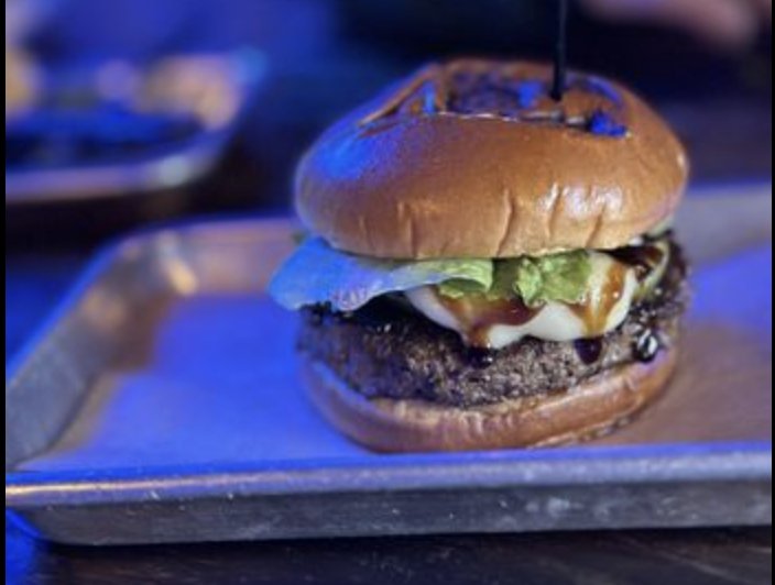 Sid’s Garage signature dishes "Boss Hog" Burger, "Bo Bice" Burger, "Sweet Baby Jesus" Milkshake, "The Kitchen Sink" Milkshake